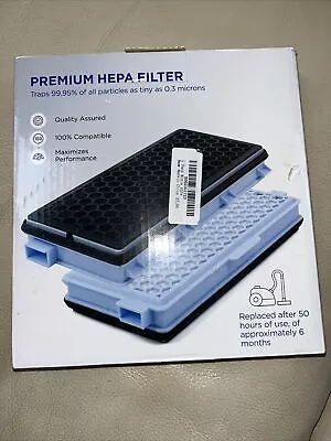 Active HEPA Vacuum Filter For Miele SF-HA50F Models S4 S5 S6 S8 2pk • $11