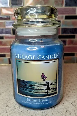 Village Candle Summer Breeze 22oz. Large Jar • $21.21