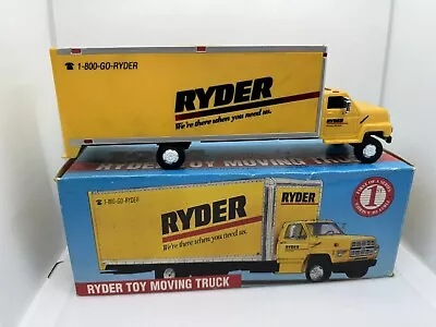 1994 NIB Vintage Ryder Toy Moving Truck Lights & Sound First In Series Rare LE • $37.95