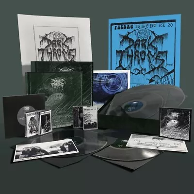 LP 7   Cass BOX SET DARKTHRONE Shadows Of Iconoclasm Bathory Death Black Metal • $204.99