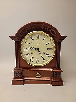 NEW HERMLE Hollins Keywind Mechanical Time And Strike Mantel Clock 22915N90130 • $229