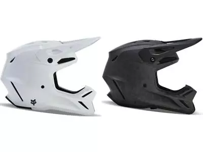 Fox Racing V3 RS Carbon Solid Helmets Motocross Offroad Dirt Bike MX/ATV/UTV '24 • $599.95