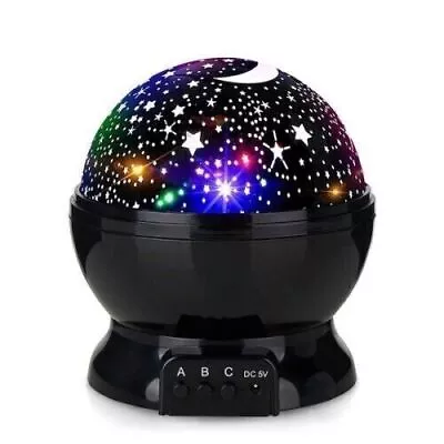 LED USB Star Light Sleep Romantic Starry Night Sky Projector Cosmos Lamp 360° • $8.89