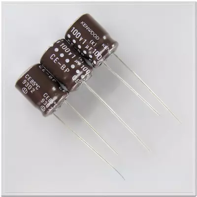 2Pcs ELNA KENWOOD CE-BP 1uF/100V 10% Audio Non-polar Electrolytic Capacitor HiFi • $2.83