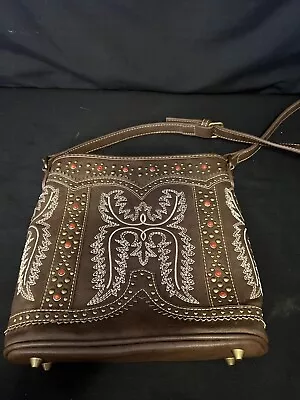 Montana West Crossbody Studded Purse Beaded Embroidered • $25