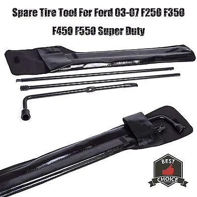 Spare Tire Lug Wrench Tools For Ford F250 F350 F450 F550 Super Duty Pickup Kit • $40.60