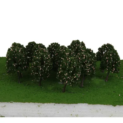 20x Model Pink Fruit Trees Train Landscape Park Railway Scenery HO OO 9.5cm • £9.56