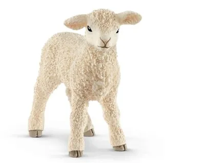 £4.45 • Buy Schleich LAMB Solid Plastic Toy Farm Barn Pet Animal Baby Sheep * NEW *💥