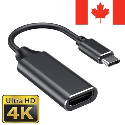 USB Type-C To HDMI Cable Adapter 4K 30hz 3.1 Converter TV For Macbook Air Pro • $8.70