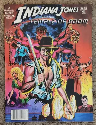 Indiana Jones Temple Of Doom Marvel Super Special #30 1984 • $9.99