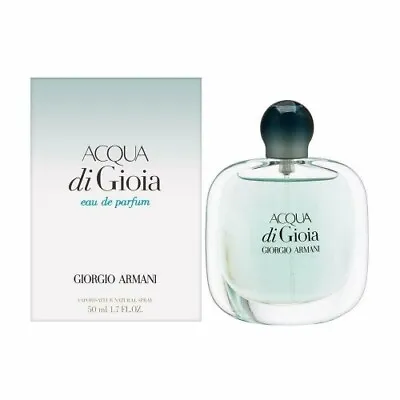 Giorgio Armani Acqua Di Gioia 50ml Eau De Parfum Spray Brand New & Sealed • £78.99