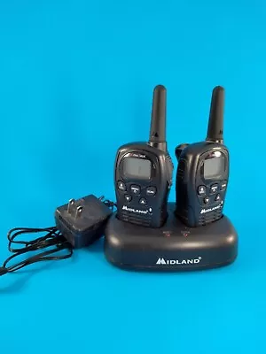 Pair Midland X-tra Talk Lxt500pa 2 Way Radio W/charger Free Shipping • $29.95