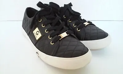 G BY GUESS GG Backer Women's Size 8.5 M Black Quilted Fashion Shoes GGBYRONES5-C • $39.99
