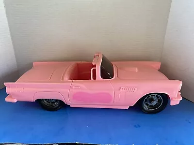 Vintage Barbie Doll Size Car~Pink 57 Ford T-Bird Convertible Toy Car~VG Used • $14.50