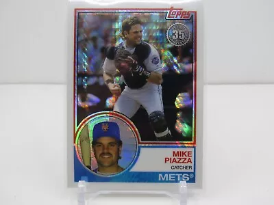 Mike Piazza 2018 Topps 35th Anniversary Mojo Refractor- Mets!! • $4.25