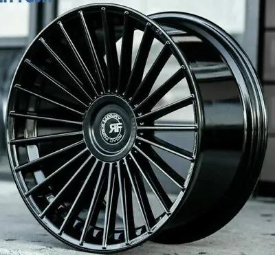 24” Road Force RF22 Rims Gloss Black Wheels Tires Range Rover HSE Ghost Cullinan • $2799