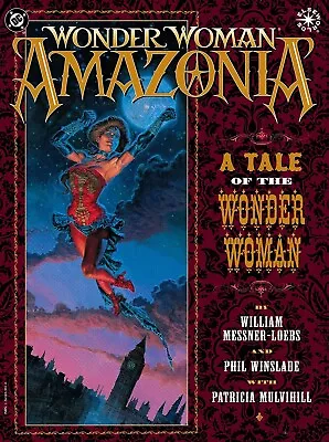 WONDER WOMAN AMAZONIA  (DC 1997) By Loebs + Winslade Graphic Novel 8  X 11  TPB • $9