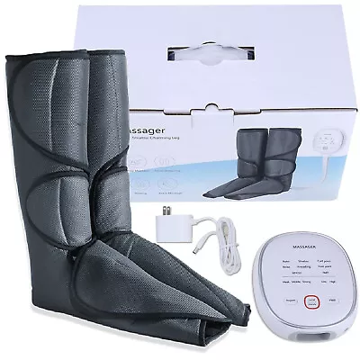 $65.99 • Buy Sequential Calf&Foot Air Compression Massager Circulation W Heat &Remote Control