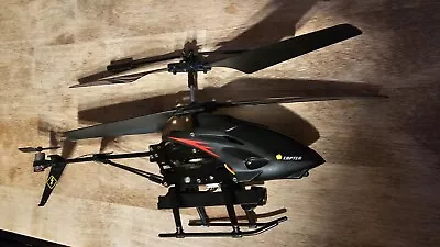 Toy Helicopter RC Flight  With Camera Aircraft SOLD AS IS No Remote • $5