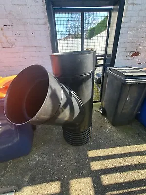 Land Drainage Polypipe Rigidrain 550-450mm 45deg Y  Junction • £65