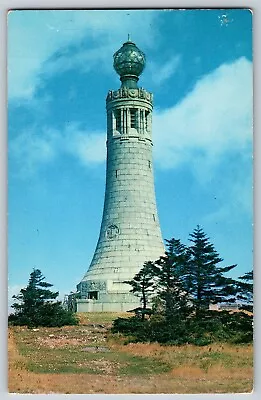 Massachusetts MA - Mt. Greylock Memorial Beacon - Vintage Postcard - Unposted • $4.39