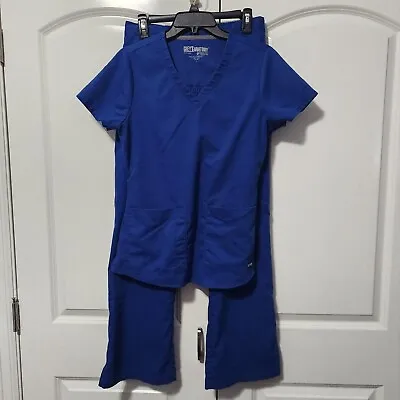 Grey's Anatomy By Barco Scrubs Set Blue Women's Size Small • $20