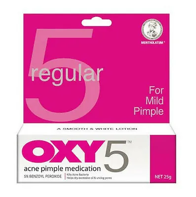 OXY 5  Mild Acne & Pimple Medication Treatment 25G X 3 Tubes FREE SHIPPING • $53.20