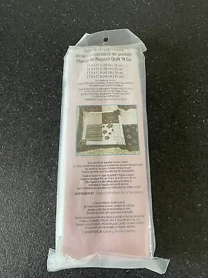 Embroidery/Quilting/Needlepoint/Silk Painting Clip Frame 28x28 Cms New • £7.50