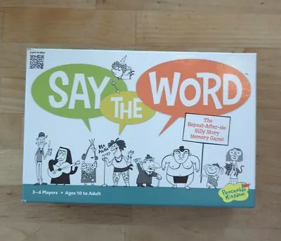 『Say The Word Game』- The Repeat After Me The Silly Memory Game PeaceableKingdom • $5
