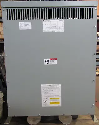 😏 GE 112.5 KVA DRY TRANSFORMER 3 PHASE 480 HV 208/120 LV 9T10A1005 • $2249.99