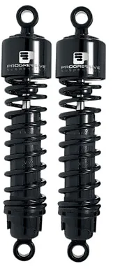 13  412 Series Shocks - Black Progressive 412-4077B For 06-20 Harley Touring • $325.95