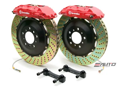 BREMBO Front GT Big Brake B Caliper Red 355x32 Drill Disc R32 R33 Skyline GT-R • $3995