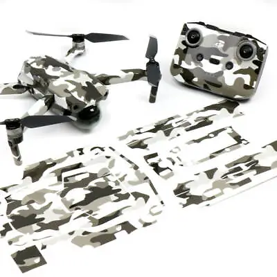 $37.50 • Buy Grey Camo Drone Skin Wrap Stickers Decal For DJI Mavic Air 2
