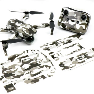 $37.50 • Buy Grey Camo Drone Skin Wrap Stickers Decal For DJI Mavic Air 2