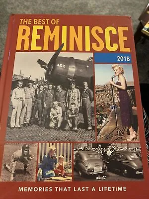 2018: THE BEST OF REMINISCE Hardcover Book Marilyn Monroe Celebrities Nostalgic  • $2.99