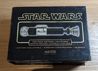 Star Wars Master Replicas .45 Scale Lightsaber - Obi Wan Kenobi SW-305 • $275