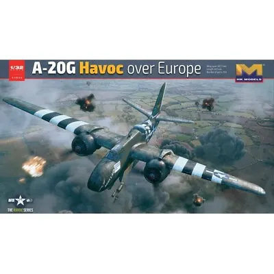 Hong Kong Model #01E039 1/32 A-20G Havoc Over Europe • $215