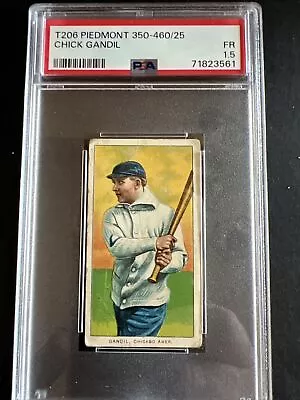 T206 Psa 1.5 Chick Gandil (Ring Leader Of 1919 Blacksox Scandal) • $225