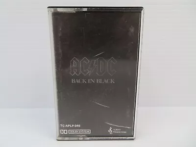 AC/DC Back In Black TC-APLP-046 - Cassette Tape - Fast Postage !! • $26.99
