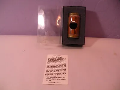 1989 Van Cort Private Eye Polemoscope 2 1/4 Side Angle Viewer Spy Scope & Box C • $16.14