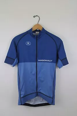 Argonaut Cycles Vermarc PR.R Colorblock Jersey Cycling M Blue Custom Steel • $85.95