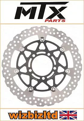 Kawasaki ZZR 1400 2012-2020 [MTX Performance Front Brake Disc] [Black WF-Series] • £125