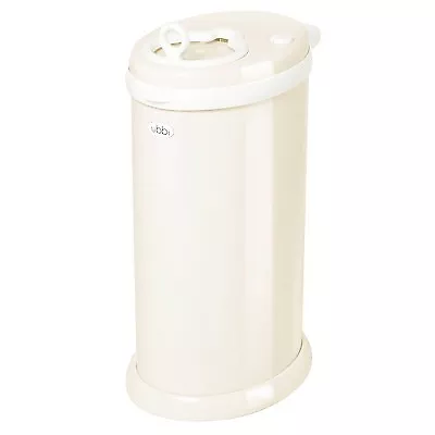 Ubbi Steel Diaper Pail - Ivory • $64.99