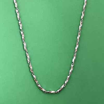 Titanium Steel Link Chain Necklace For Men WomenUnisex Punk Hip Hop Necklace • $13.99