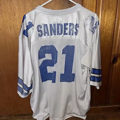 Deion Sanders Cowboys Vintage 1995 Starter Jersey XL (52) Worn View Pictures • $19.99