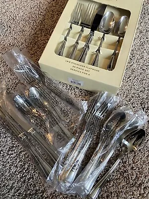 16 Pc Lenox 18 8 Flatware Butterfly Meadow Unused Not A Complete Set • $65