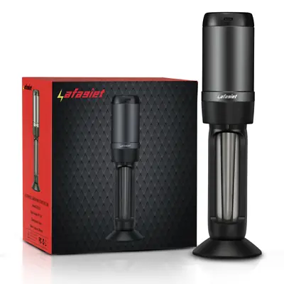 Electric Smart Herb And Spice Grinder Cigar Crusher Joint Roller Machine Black • $63.05