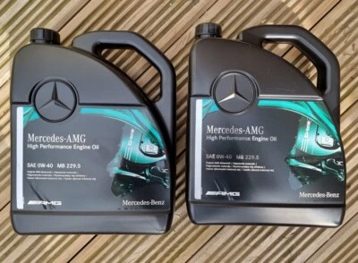 10L Genuine Mercedes-Benz 0W40 AMG Model High Performance Petrol Oil Z10HP • £75