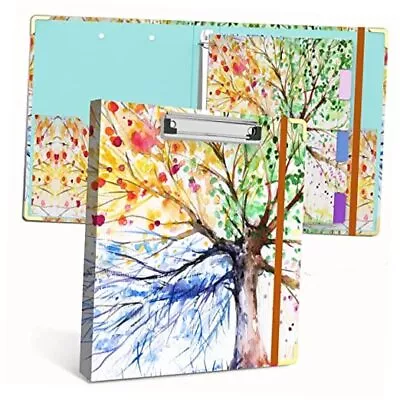 3 Ring Binder 1 Inch Ring 2 Interior Pockets 5 1in（Letter Size） Tree Seasons • $21.03