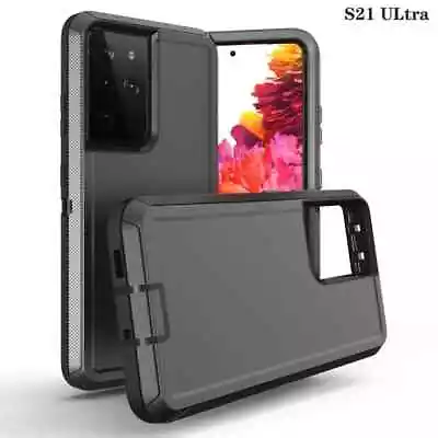 3 IN 1 Heavy Duty Armor Shockproof Dust-Proof Case For Samsung Galaxy S24 S23 • $15.39